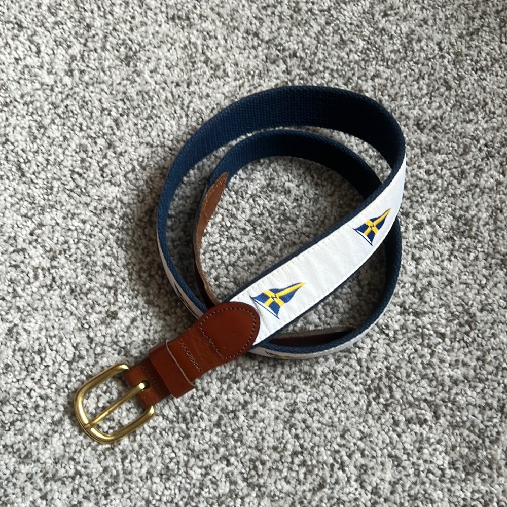Naval Academy Sailing Belt 36 USNA